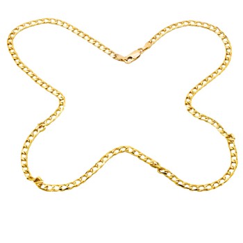 9ct gold 9.9g 20 inch curb Chain